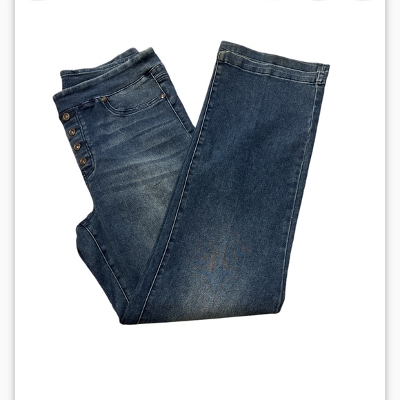 Stretch,Denim Jeans  by DG2 Diane Gilman Size LT - Picture 3 of 4